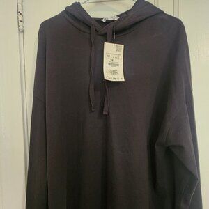 Zara black hoodie sweater